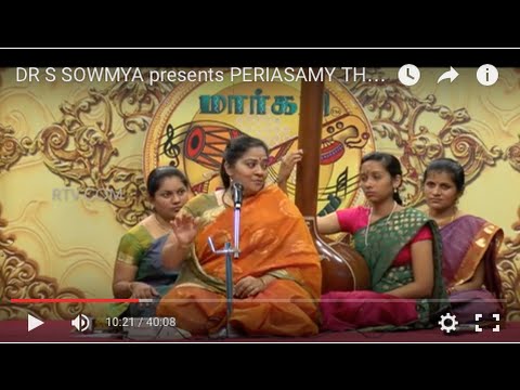 DR S SOWMYA presents PERIASAMY THOORAN