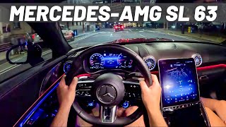 2023 Mercedes-AMG SL 63 | POV NIGHT DRIVE