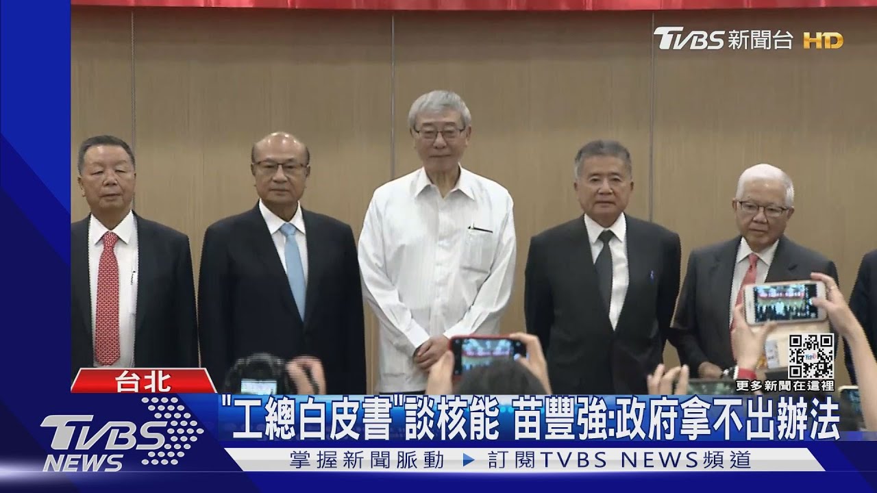 「工總白皮書」談核能　苗豐強：政府拿不出辦法