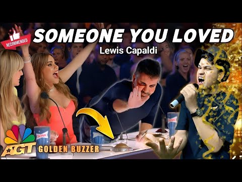 How Beautiful is This Man's Voice Singing the Song Someone You Loved | Get Golden Buzzer From Simon