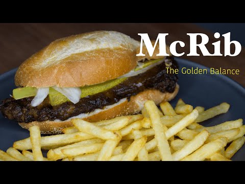 Behind the 60-Second Clip: How The Golden Balance Makes a Pork-Free McRib with Beef Short Ribs