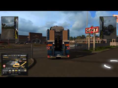 Euro Truck Simulator 2 (Scania R730 V8 Streamline with Locomotive)