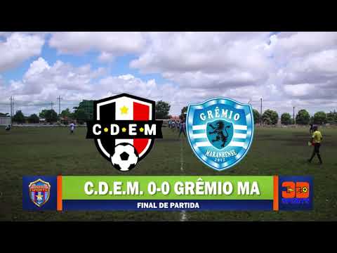 CDEM 0X0 GREMIO MA - OITAVAS COPA SUB 18 CEFAMA 2021