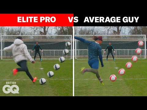 Can An Average Guy Beat Pro Footballer Raheem Sterling? | Above Average Joe