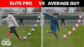 Can An Average Guy Beat Pro Footballer Raheem Sterling? | Above Average Joe