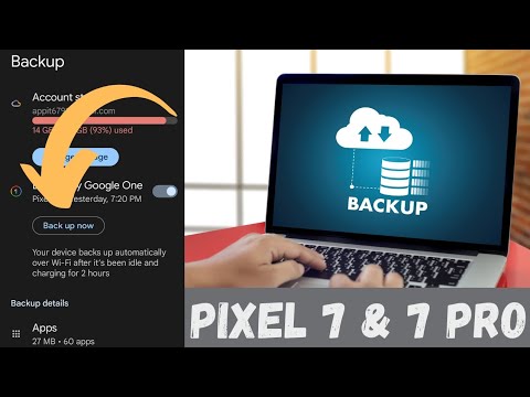 How to Backup Data on Google Pixel 7 and Pixel 7 Pro (Android 14): 2 Methods