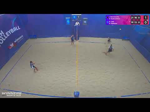23:55 I. Romanenko / V. Kostromtsov - A. Lylo / D. Safonov 07.08.2022 | Winners Beach Volleyball