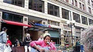 Kimya Dawson singing Walk Like Thunder at Occupy Seattle