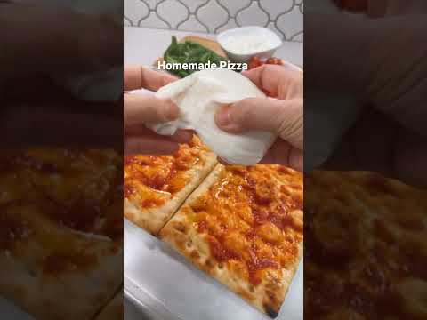 Homemade pizza using trader’s Joe’s pizza dough #pizza                #homecook #shorts #yummy