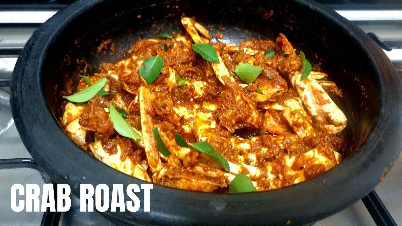 Crab Roast | How to make Crab Roast | Seafood Recipe |Simple and Easy Crab Recipe
