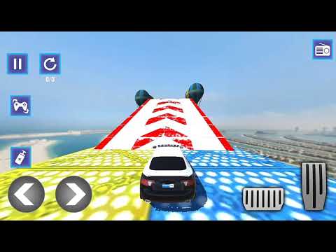 Police Limo Car Stunts GT Racing - Ramp Car Stunt #4 Impossible Car Stunts 3D - Android Gameplay HD