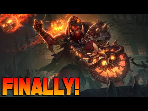 FINALLY OUR BOY XBAL GOT A GOOD SKIN! DEMON SKULLS SKIN - Masters Ranked Duel - SMITE