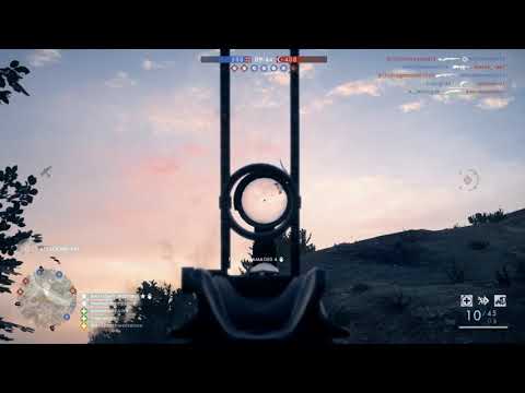 Destroying A Fighter Plane With The Selbstlader - Cape Helles - Battlefield 1 - Nashwolverine