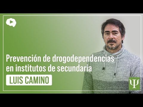 Luis Camino - Prevención de drogodependencias en institutos de secundaria