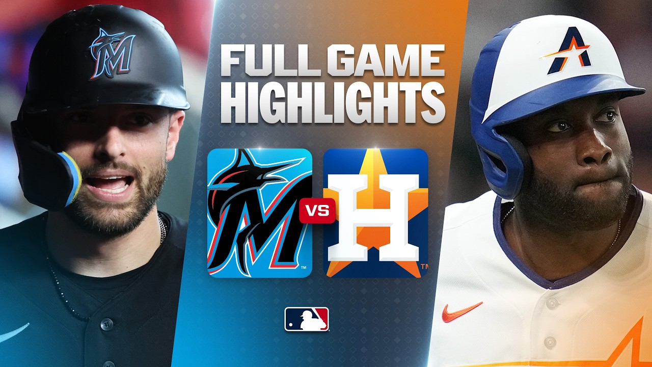 7월21일 마이애미 휴스턴 MLB 하이라이트