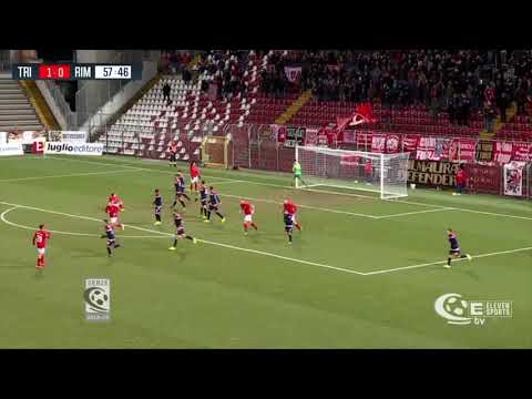 Calcio SERIE C GIRONE B.  Triestina vs Rimini 2- 0