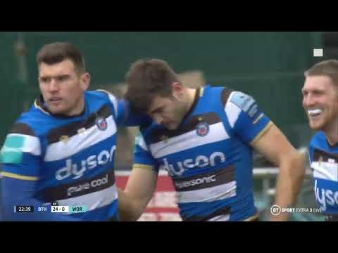 BATH vs WORCESTER ATTACK - Rugby Strike Move Analysis