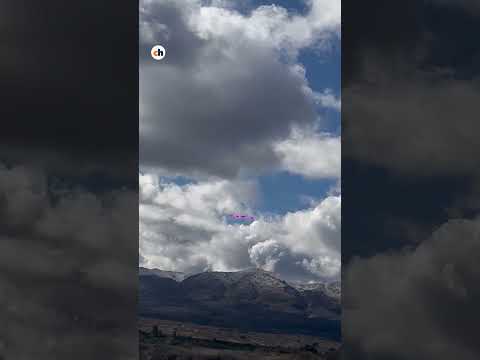 El Morro amaneció nevado y regaló una linda postal