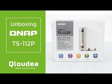 Unboxing QNAP TS-112P Servidor NAS de 1 disco