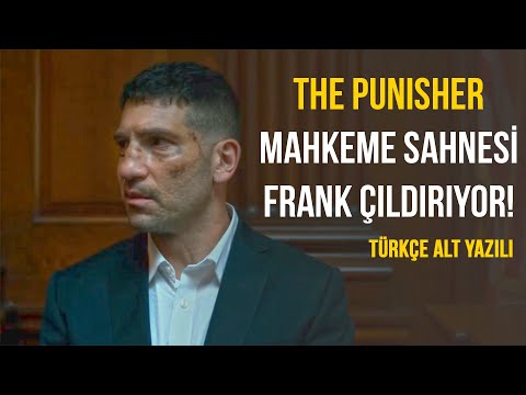 The Punisher | Mahkeme Sahnesi, Frank Çıldırıyor! | Türkçe Alt Yazılı | HD