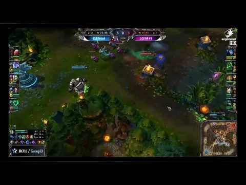 How to turn a 4v1 gank by Madlife and CJ Entus Frost against LG IM