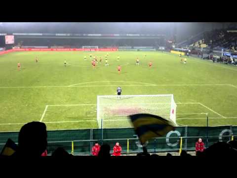 S.C. Cambuur - F.C. Volendam: 4-1 Sfeer Impressie M.I. Side Ultras + Goals(11/12)