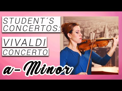Vivaldi Violin Concerto in A Minor / Vivaldi Konzert a-Moll Allegro Largo Presto RV356