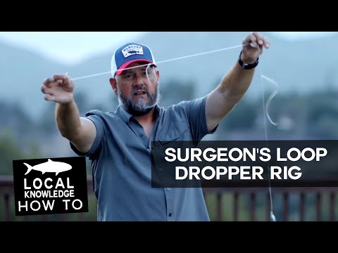 How to Setup a Surgeons Loop Dropper Rig | Local Knowledge Fishing Show