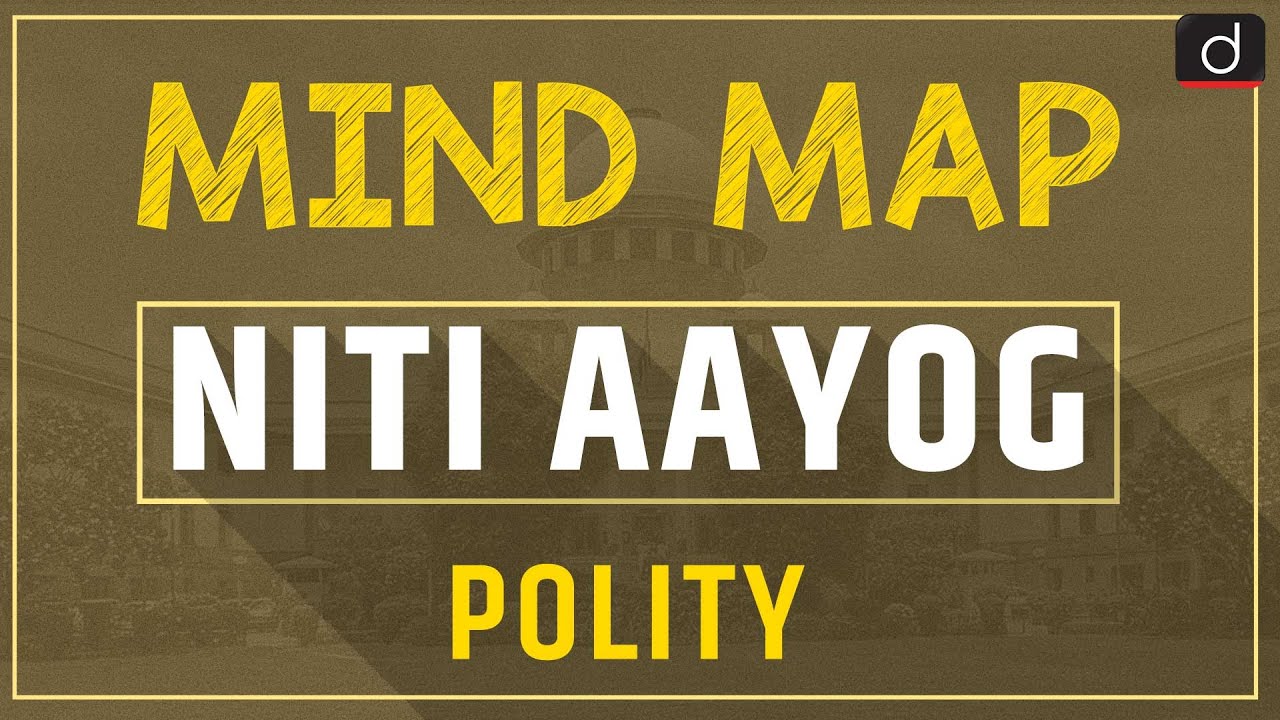NITI Aayog - MIND MAP | Drishti IAS English