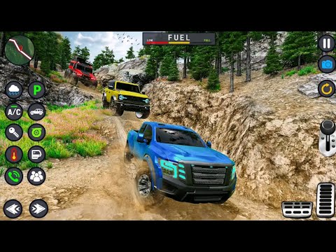 Offroad Jeep 4x4 Mudfest Driving Spintimes Jeep Driver 3D Simulatorp - Android Gameplay