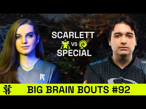 Scarlett VS SpeCial | BASILISK Big Brain Bouts #92 | Starcraft 2