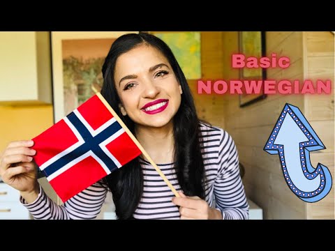 Basic NORWEGIAN|Begin to learn Norwegian|GRUNNLEGGENDE NORSK