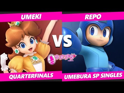Japan Smash Ultimate Tournament - Umeki (Daisy) Vs. Repo (Mega Man) Umebura SP SSBU Quarterfinals