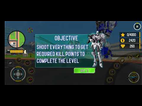 Ambulance Doctor robot transformation - rescue - Android gameplay #2