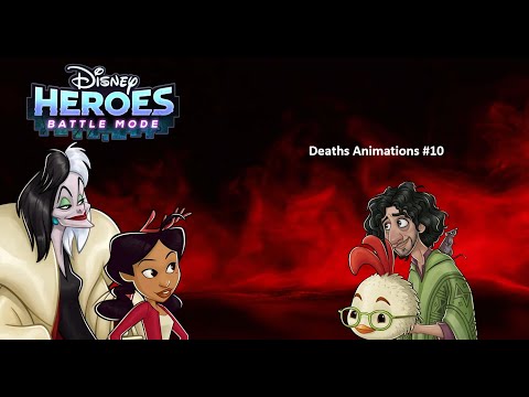 Disney Heroes Battle Mode - Deaths/Defeats Animations (Part 10)