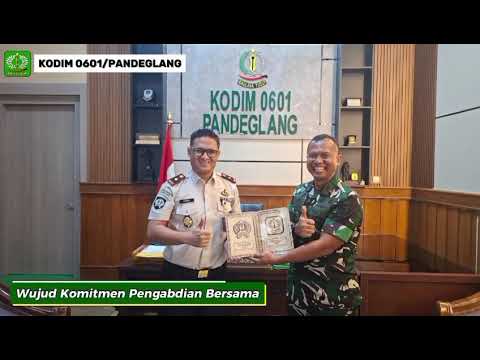 Silaturahmi Kepala Rutan Kelas IIB Pandeglang ke Komandan Kodim 0601/Pandeglang, Perkuat Sinergi Antarinstansi