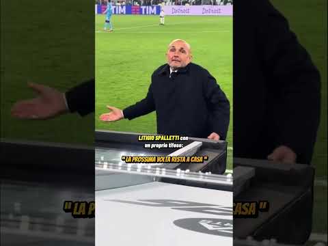 Juventus - Benfica e Spalletti contro un proprio tifoso! Ha fatto bene? #calcio #juventus
