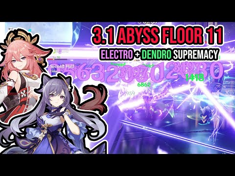 [Genshin Impact] New 3.1 Abyss Floor 11 (Electro Supremacy)