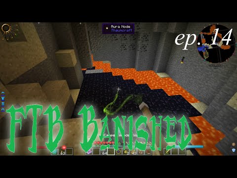 Let's Play FTB Banished - Ep. 14 - Thaumcraft Aura Nodes & Botania Runes