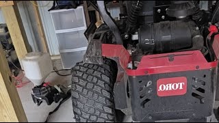 Need help cold starting a lawn mower