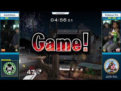 Valhalla II - Overtriforce (Sheik) Vs. Professor Pro (Fox) - Losers R7 - Melee Singles