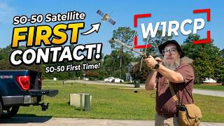First satellite contact on SO-50 – here's what happened