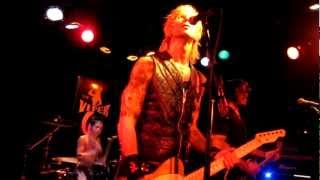 DUFF MCKAGAN'S LOADED "Sleaze Factory" front row, live @ The Viper Room 4-19-11