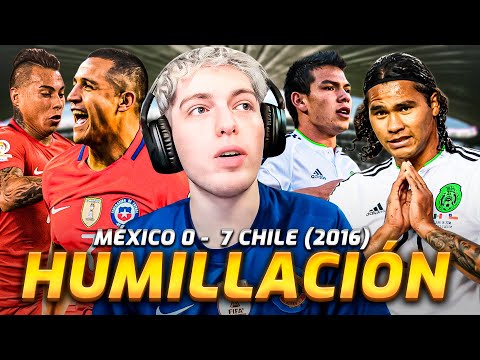 DAVOO XENEIZE REACCIONA A CHILE 7 - 0 MEXICO (COPA AMERICA 2016) - HUMILLACION TOTAL