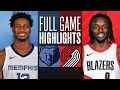 GRIZZLIES at TRAIL BLAZERS | FULL GAME HIGHLIGHTS | November 5, 2023