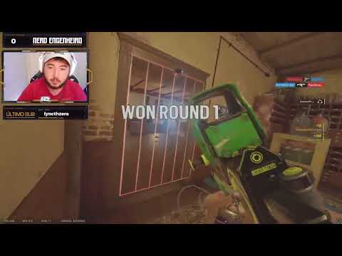 OUTRO 3K EM UM RUSH DE AMARU DO NERDENGENHEIRO! - MELHORES MOMENTOS RAINBOW SIX SIEGE