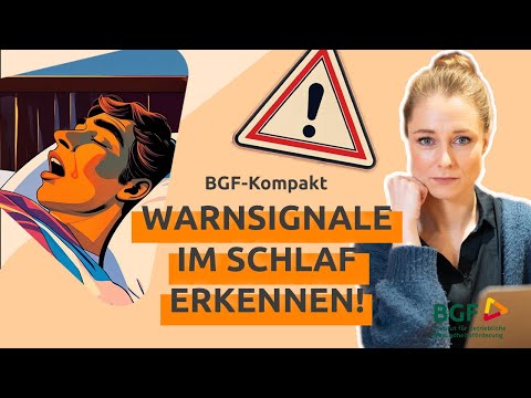 Ab wann wird Schnarchen zur Gefahr? Das solltest du über Schlafapnoe wissen | BGF-Kompakt