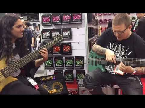 Touch Guitar / Bass Session with Stefan Huth & Marcos Sanchez @ NAMM ‘18 / Kirlin Cable booth
