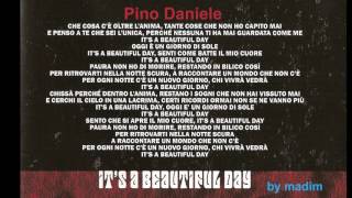 Pino Daniele -  It&#39;s A Beautiful Day (testo)