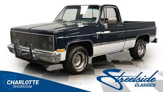 Video Thumbnail for 1986 Chevrolet C/K Truck Silverado